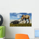 Tyrannosaurus Rex Dinosaurs Confronting Wall Decal