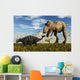 Tyrannosaurus Rex Dinosaurs Confronting Wall Decal