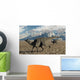 Pair Velafrons Hadrosaurid Dinosaurs Wall Decal