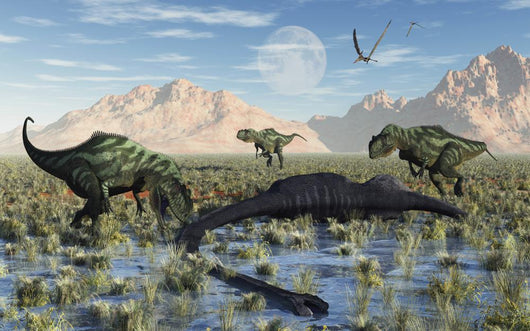 Pack Carnivorous Yangchuanosarurs Make Wall Decal