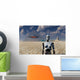 Pyramids Used as Dimensional Portal Wall Decal