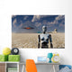 Pyramids Used as Dimensional Portal Wall Decal