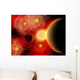 Vibrant Star Cluster with Wall Decal