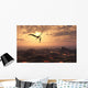 Pair Giant Quetzalcoatlus Flying Wall Decal