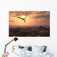 Pair Giant Quetzalcoatlus Flying Wall Decal