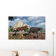 Sabre-tooth Tiger Attacking Young Wall Decal