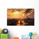 Falling Asteroid and Meteorites Wall Decal