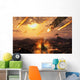Falling Asteroid and Meteorites Wall Decal