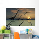 Herd Omeisaurus Dinosaurs Walking Wall Decal