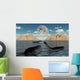 Group Plesiosaurs Relaxing Jurassic Wall Decal
