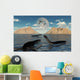 Group Plesiosaurs Relaxing Jurassic Wall Decal