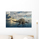 Pair Spinosaurus Hunting Wall Decal