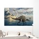 Pair Spinosaurus Hunting Wall Decal