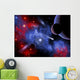 Comet Passing through Young Wall Decal