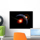 Asteroid Hitting Earth during Wall Decal