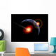 Asteroid Hitting Earth during Wall Decal