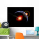 Asteroid Hitting Earth during Wall Decal