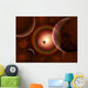 Death Alien Solar System Wall Decal