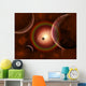 Death Alien Solar System Wall Decal