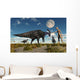 Reptoid Using Telepathy Wall Decal