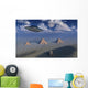 Ufo Flying over Giza Wall Decal
