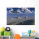 Ufo Flying over Giza Wall Decal