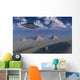 Ufo Flying over Giza Wall Decal