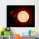 Gigantic Ufo Venting Plasma Wall Decal