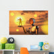 Concept Illustrating Mankind Wall Decal