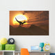 Carnivorous Allosaurus Calling out Wall Decal