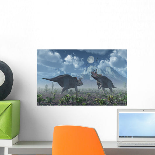 Territorial Confrontation between Two Wall Decal
