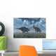 Territorial Confrontation between Two Wall Decal