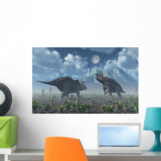 Territorial Confrontation between Two Wall Decal