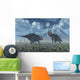 Territorial Confrontation between Two Wall Decal