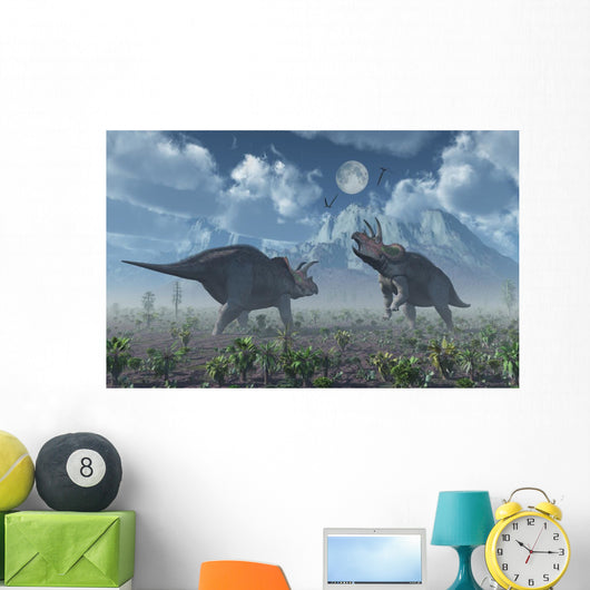 Territorial Confrontation between Two Wall Decal