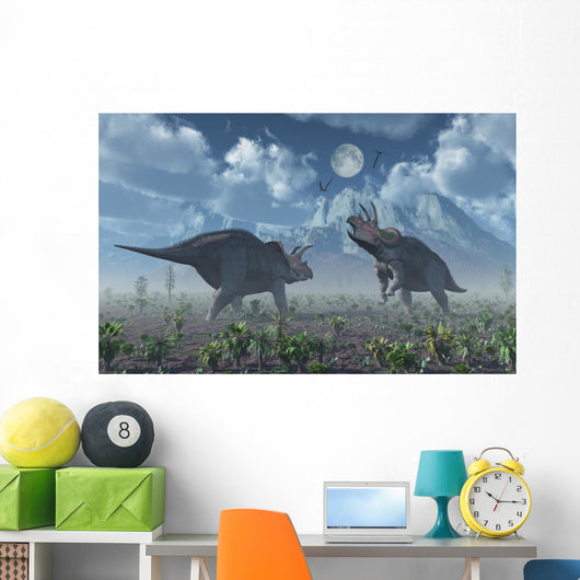 Territorial Confrontation between Two Wall Decal