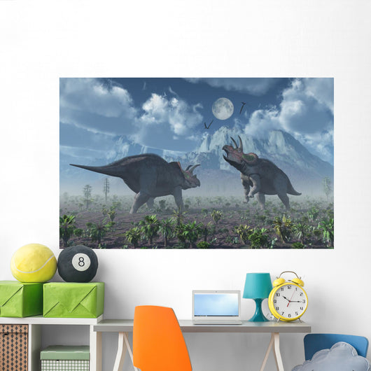 Territorial Confrontation between Two Wall Decal