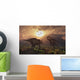 Territorial Confrontation between Two Evening Wall Decal