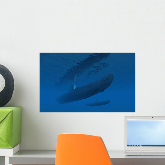 German U-boats Forming Part Wall Decal