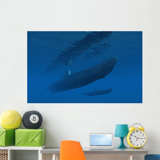 German U-boats Forming Part Wall Decal