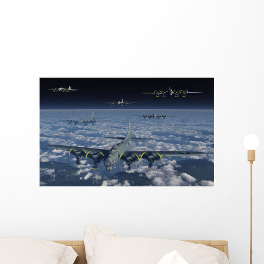 American B-17 Flying Fortress Wall Decal