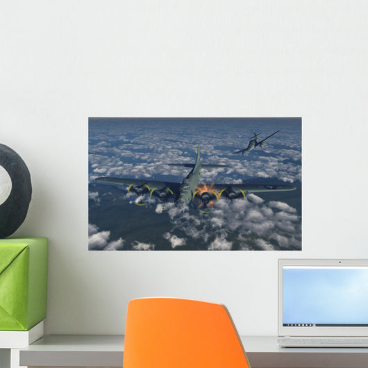 B-17 Flying Fortress Being Wall Decal
