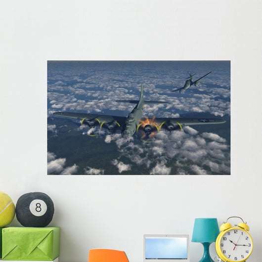 B-17 Flying Fortress Being Wall Decal