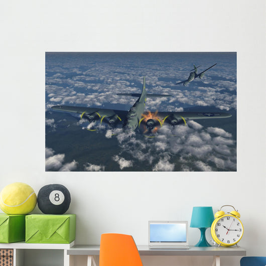 B-17 Flying Fortress Being Wall Decal