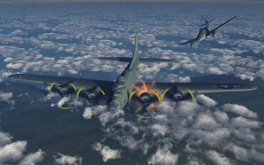 B-17 Flying Fortress Being Wall Decal