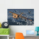 German Fw-190 Fighter Planes Exploding Engine Wall Decal