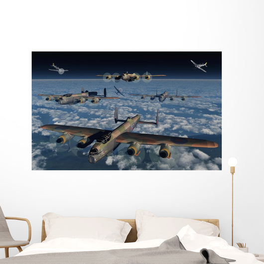 German Fw-190 Fighter Planes Wall Decal
