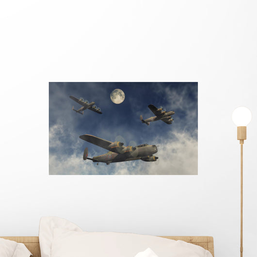 Formation British Avro Lancaster Wall Decal