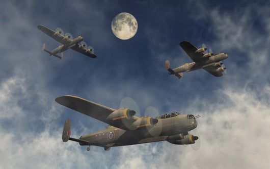 Formation British Avro Lancaster Wall Decal