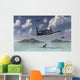 F4u Corsairs Flying over Wall Decal